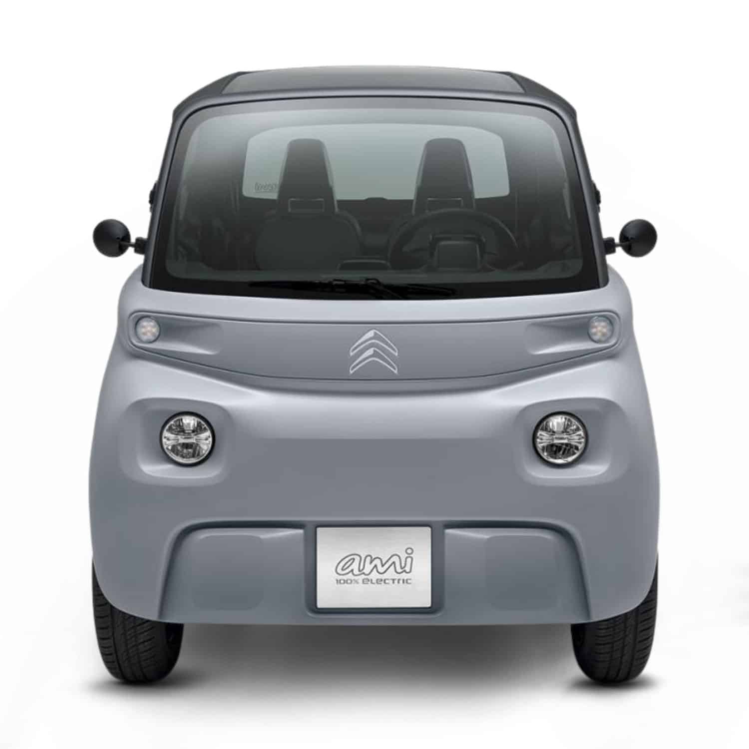 Photo face de la Citroën Ami électrique